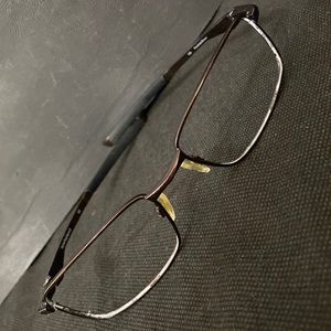 Oakley Bottle Rocket Prescription glass Frames polished brown- Used